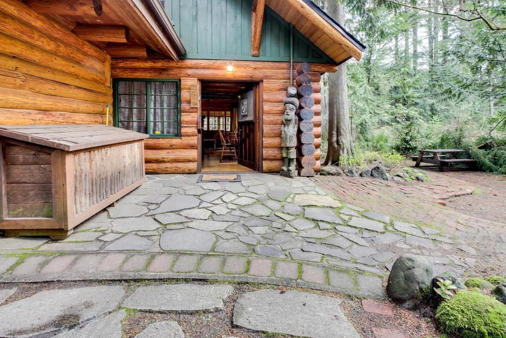 Zoe'S Log Cabin Welches Εξωτερικό φωτογραφία