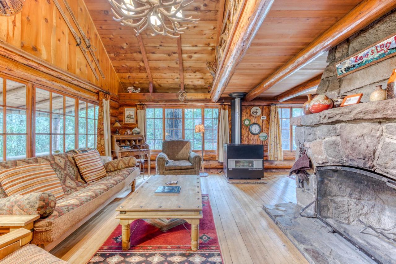 Zoe'S Log Cabin Welches Εξωτερικό φωτογραφία